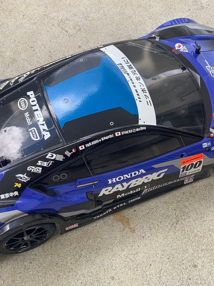 タミヤ 1/10 電動RCカーシリーズ No.599 RAYBRIG NSX