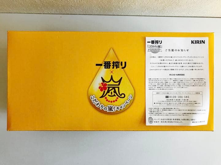 キリン 一番搾り こだわりの嵐 オリジナルタンブラー 当選品 新品 未使用品