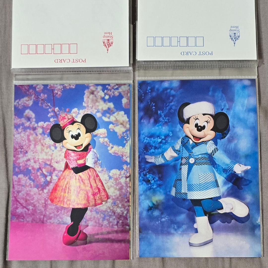 ディズニー ミニー ポストカード4枚セット×2 イマジニング・ザ