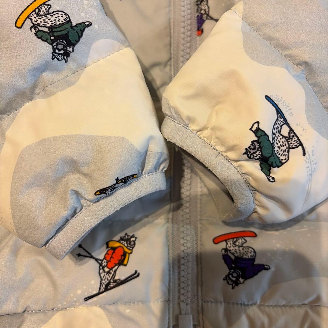 ノースフェイス アコンカグアフーディー ダウンジャケット 90cm イエティ