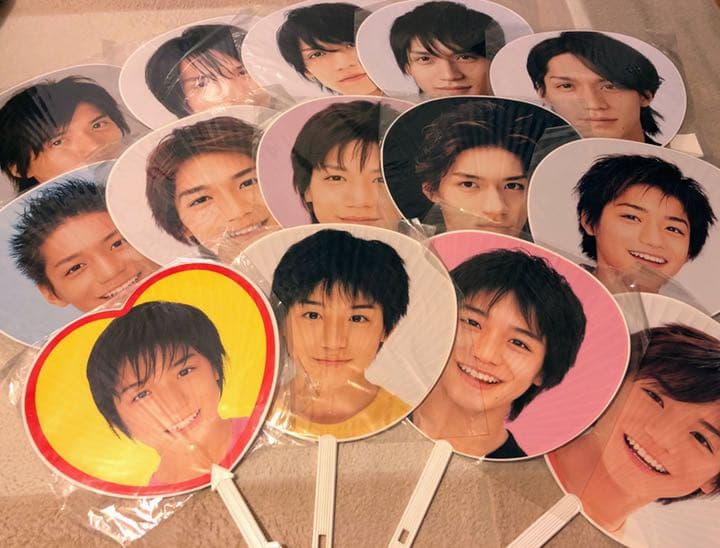 関ジャニ∞ NEWS Jr時代のうちわ全種類 錦戸亮 52枚セット