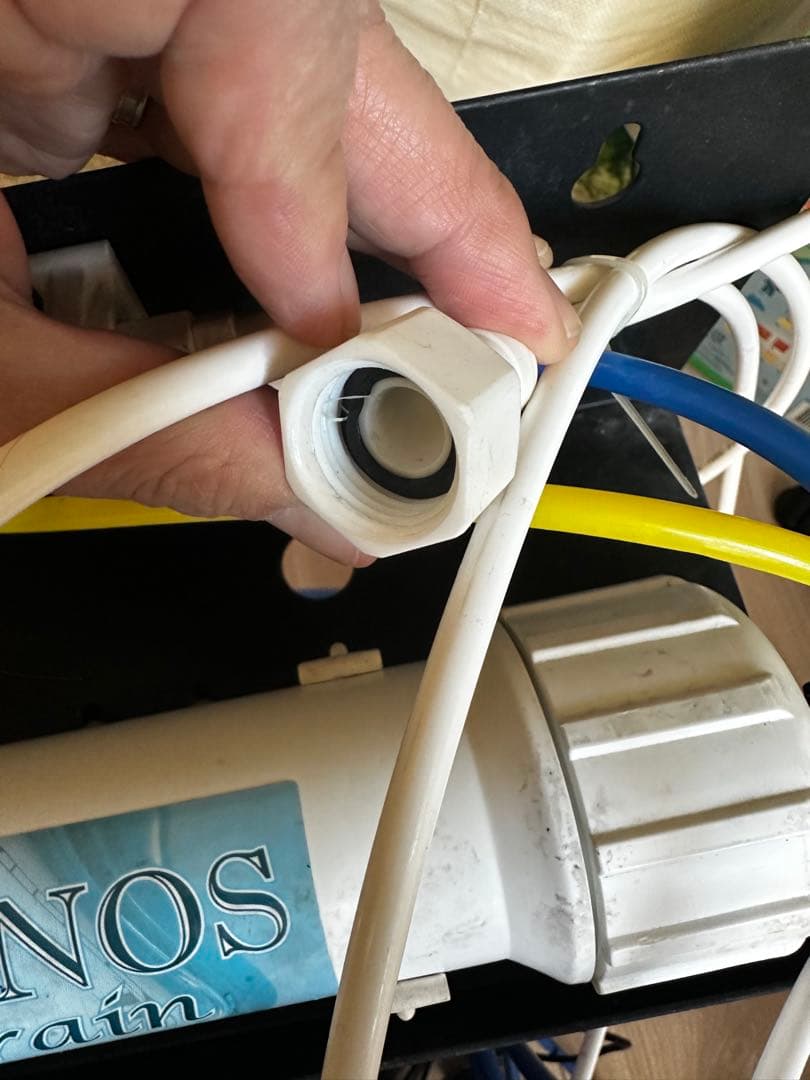 クロノスレイン（説明書あり、加圧ポンプ、交換フィルター1本付き