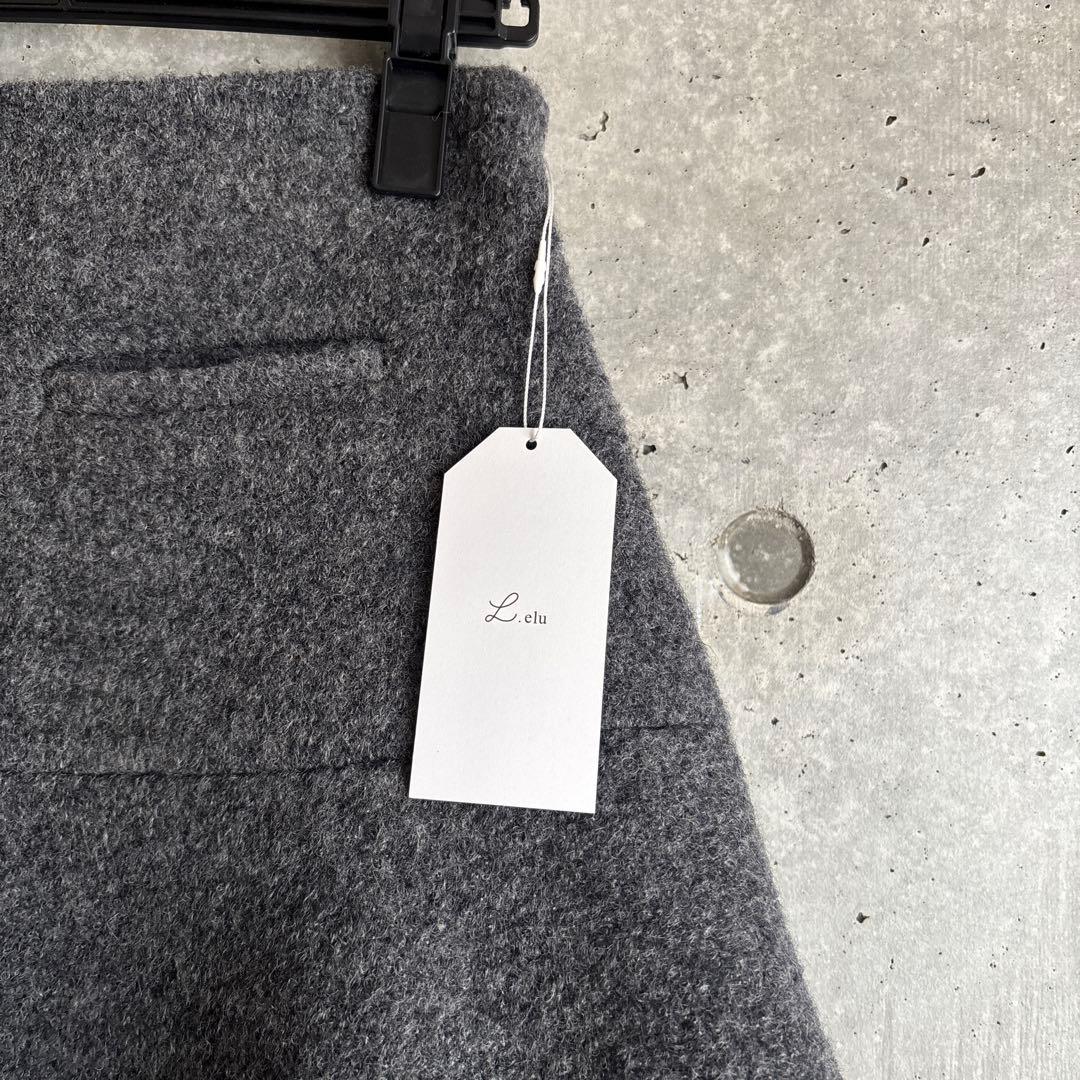 新品未使用タグ付き　elu. エル　Peonywoolskirt ウールスカート