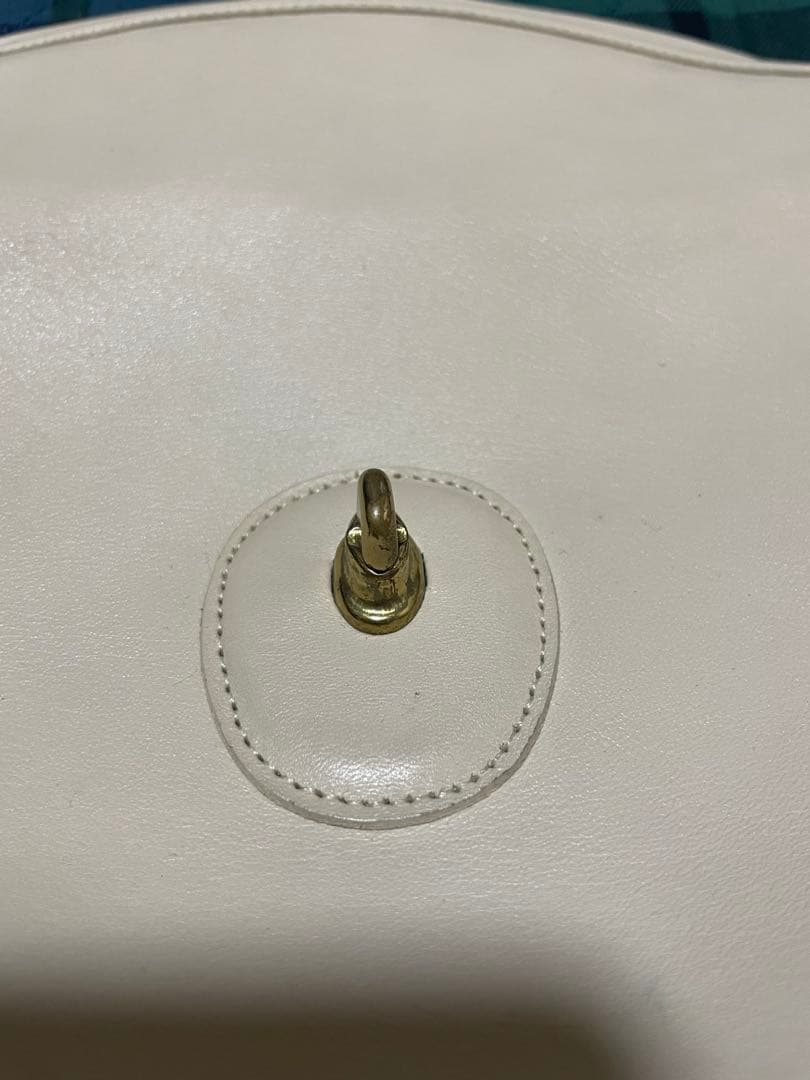 【最最安値】希少品　1990s COACH オフホワイト ショルダーバッグ