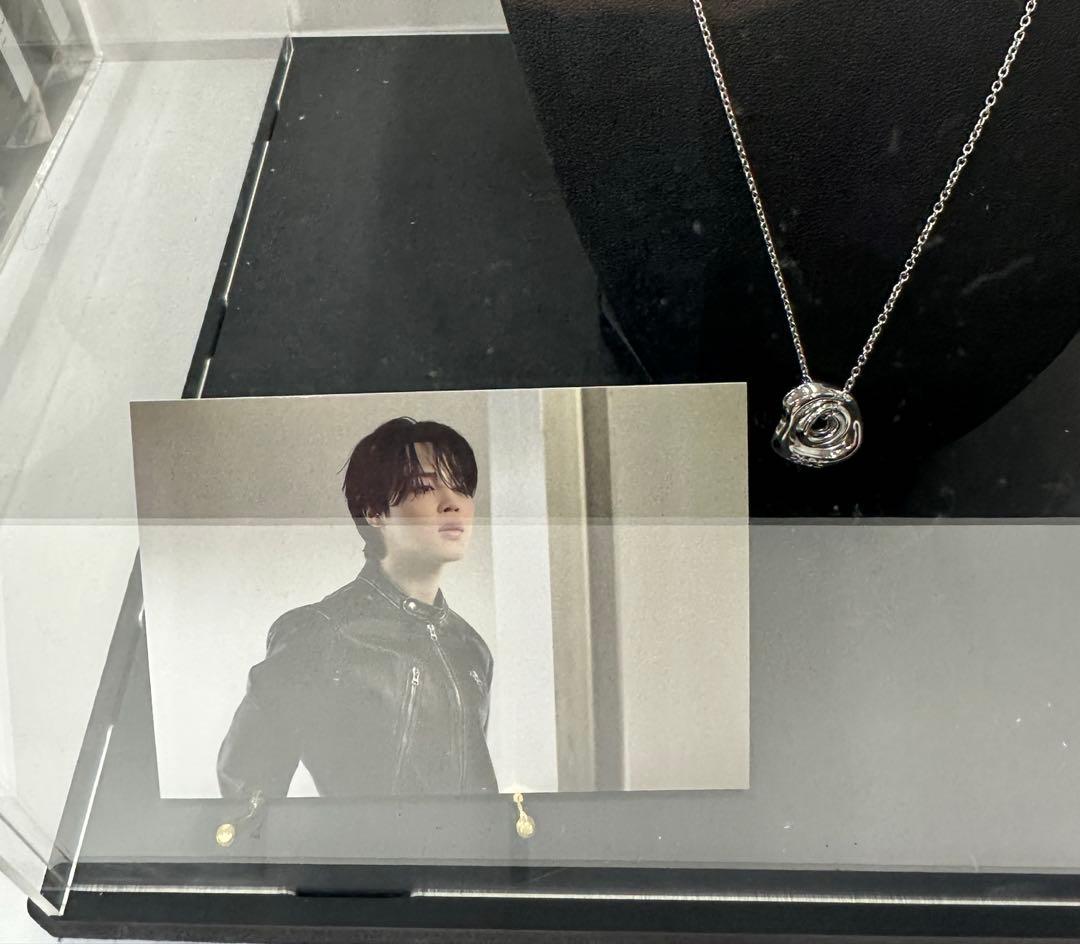 BTS ジミン 展示会 ネックレスJimin JAPAN JIMIN 公式 - メルカリ