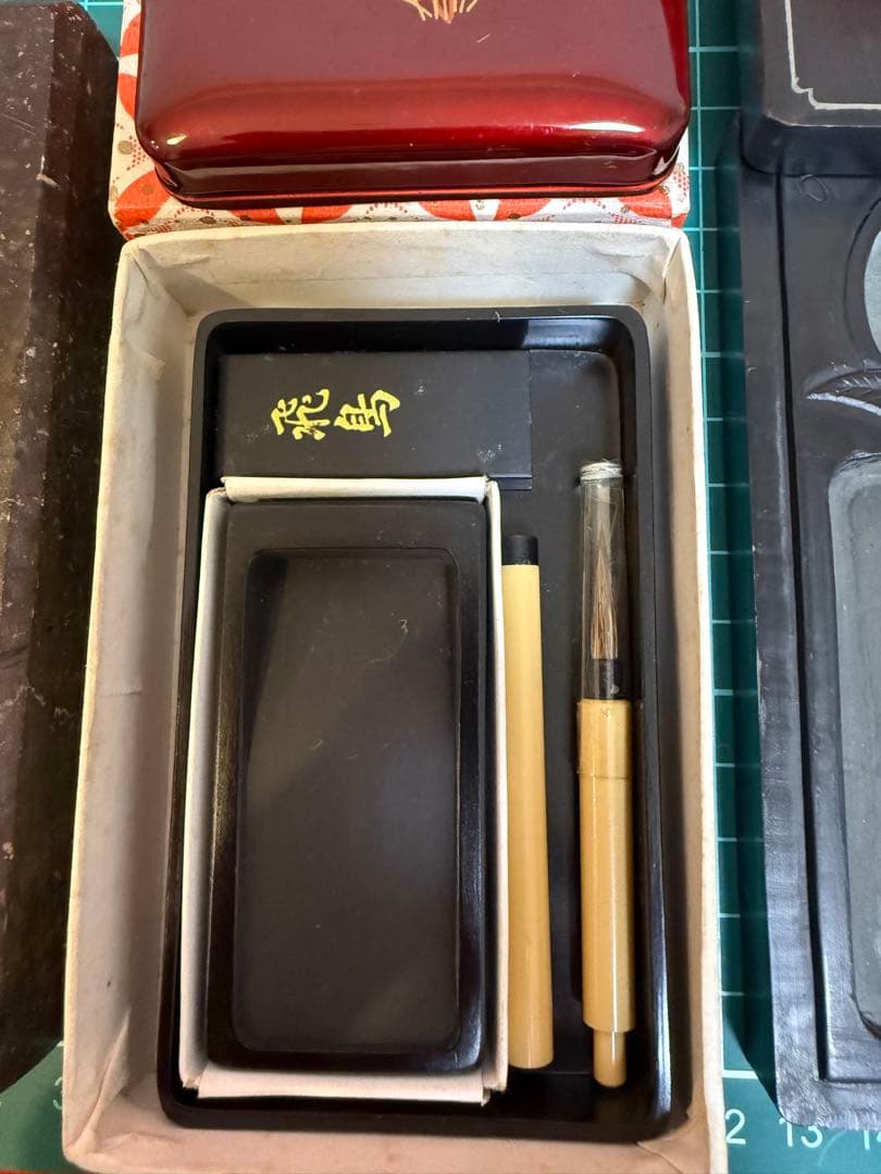 ミニ硯 雄勝硯 寺山寒 中国工芸品 豆 文鎮 書道 まとめて - メルカリ