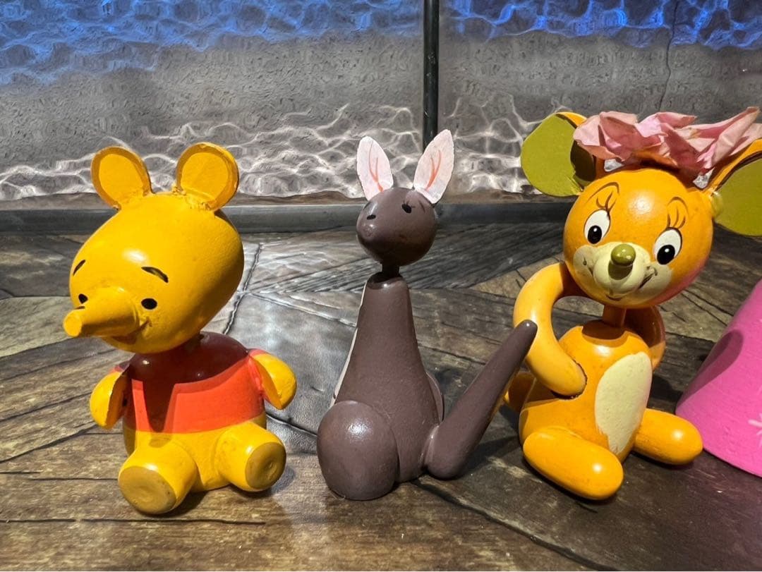 激レア 希少 ディズニー こけし セット 昭和レトロ 木製 人形