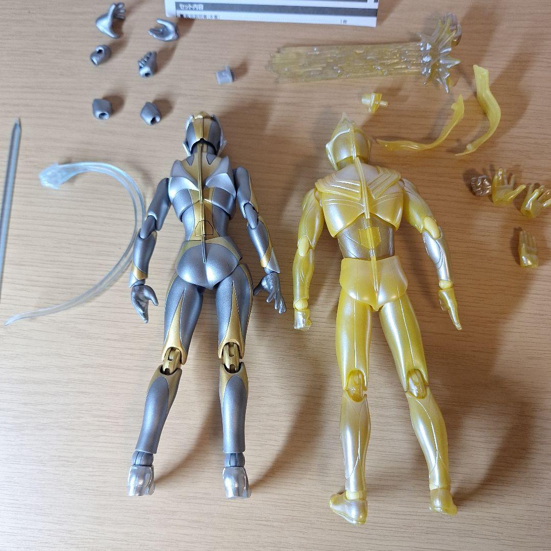 【最安値】 ウルトラアクト　魂ウェブ商店限定　グリッターティガ＆カミーラ 箱なし