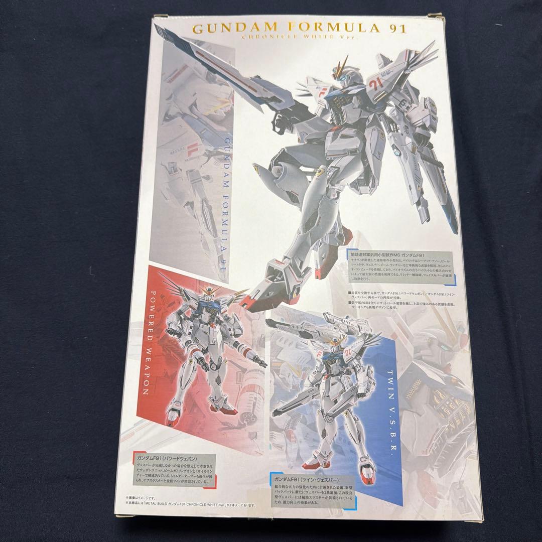 開封品 メタルビルド ガンダムF91 CHRONICLE WHITE Ver. - メルカリ
