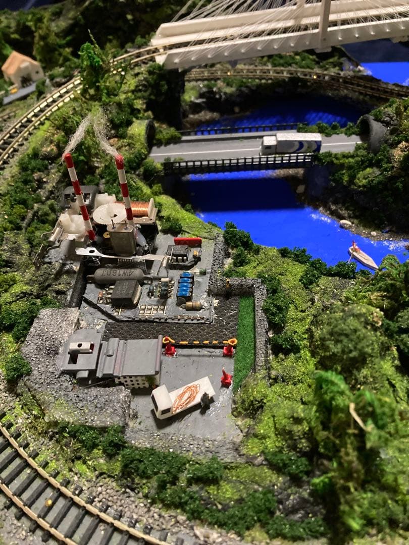 鉄道模型ジオラマ