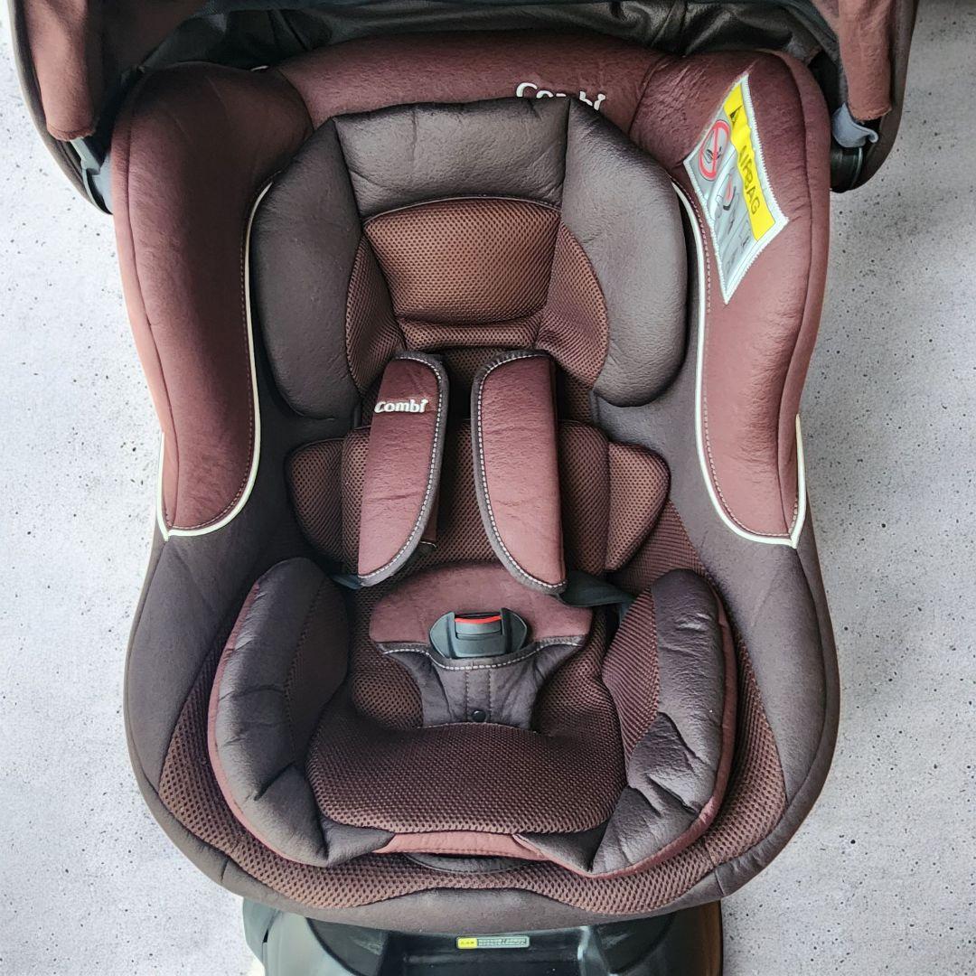 【美品】コンビ ネルーム ライト ISOFIX ブラウン クリーニング済