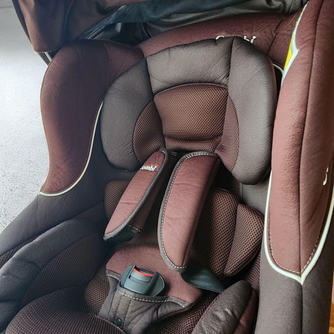 【美品】コンビ ネルーム ライト ISOFIX ブラウン クリーニング済