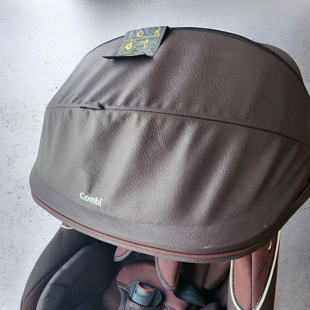 【美品】コンビ ネルーム ライト ISOFIX ブラウン クリーニング済