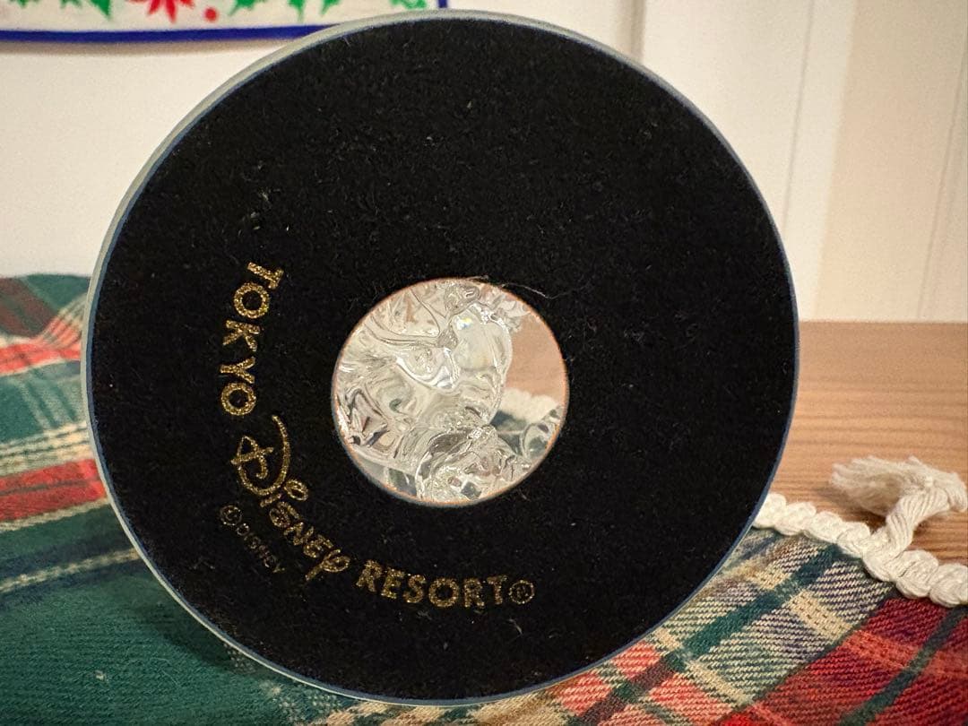 ディズニーリゾート スティッチ ガラス細工