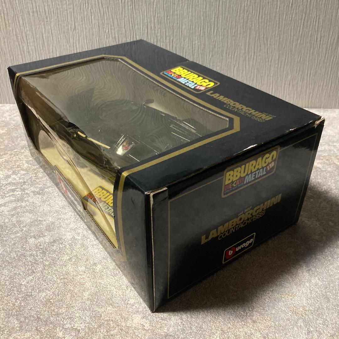 Bburago Lamborghini Countach (1988)黒