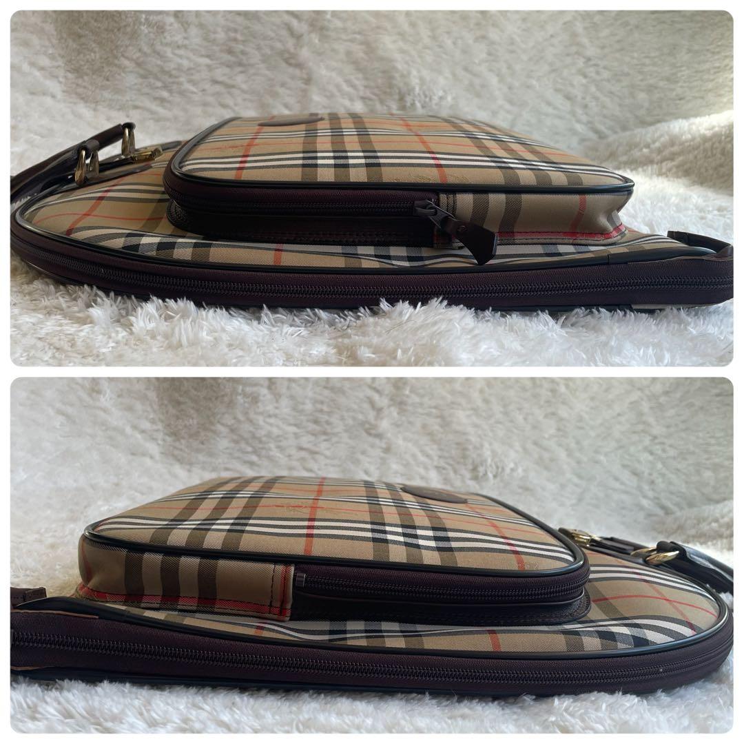 極美品✨バーバリー スーツバッグ ガーメントケース ノバチェック