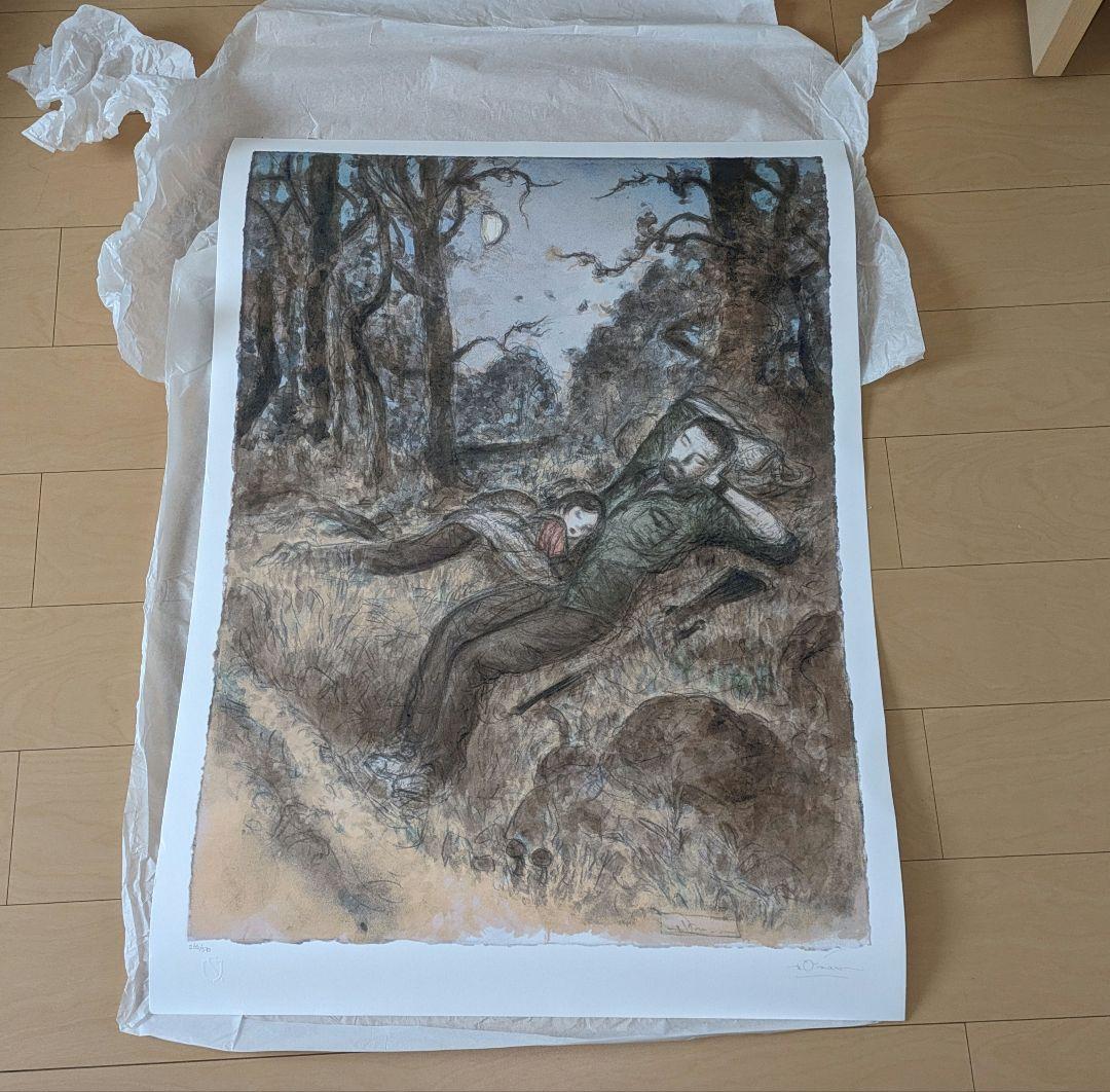 the last of us × 天野喜孝 デラックススクリーンプリント