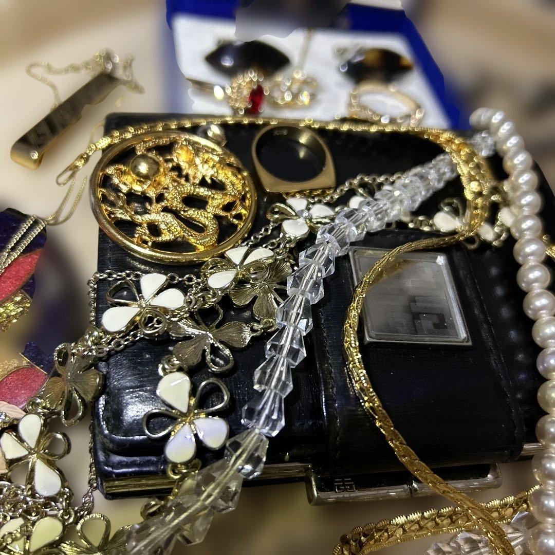 は*ー様 k18 18k遺品整理 アクセサリー 刻印有　財布　喜平ネックレス　時