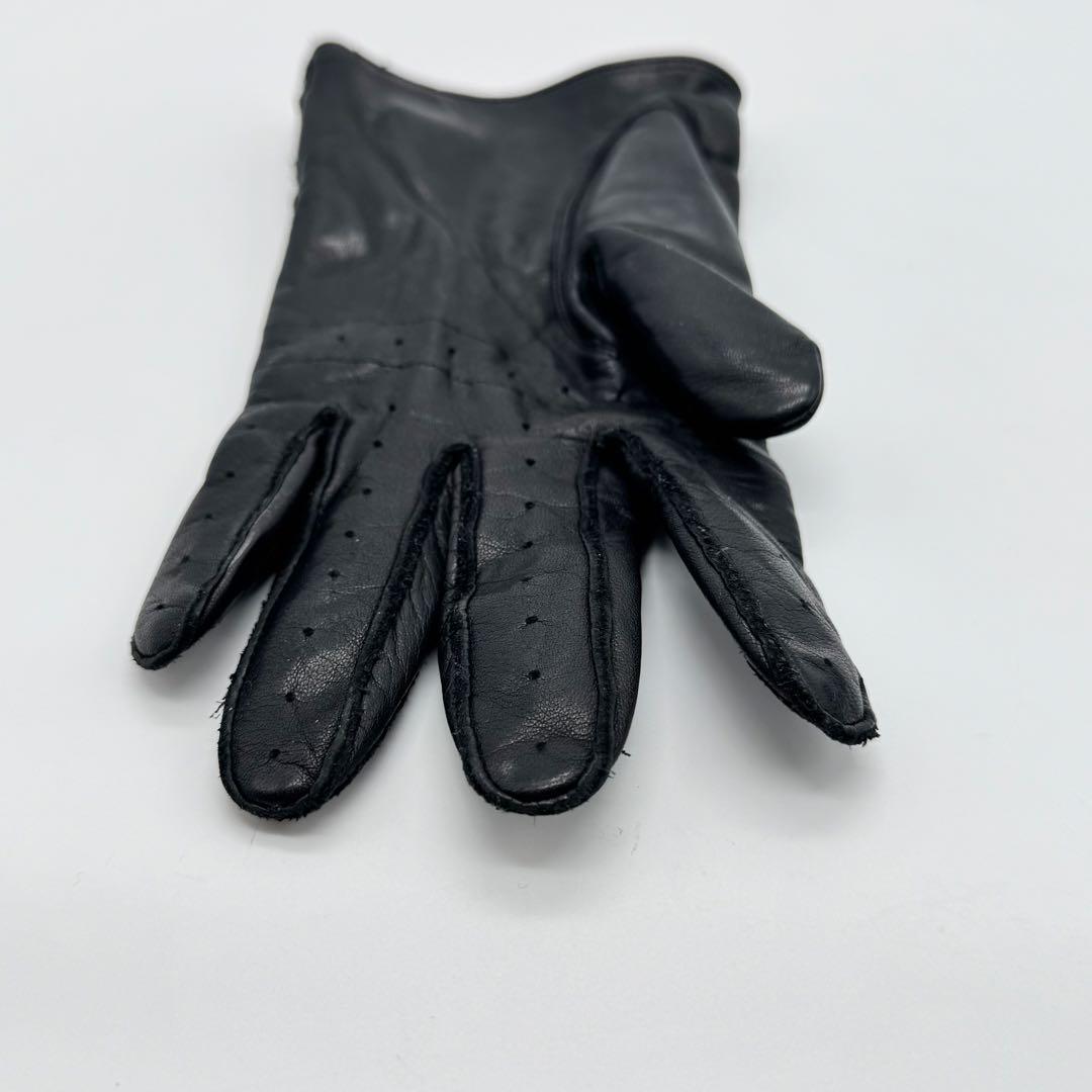 Yohji Yamamoto POUR HOMME レザーグローブ 手袋 ボタン - メルカリ
