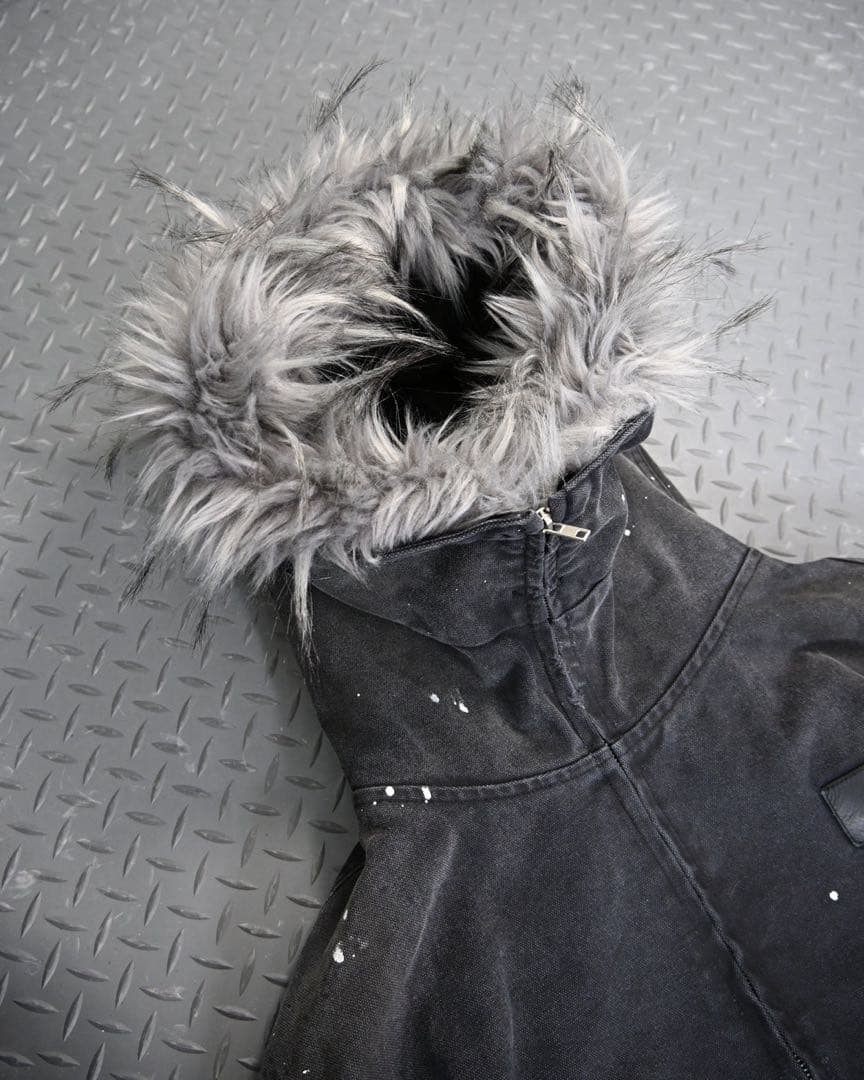 【大幅値下げしました‼️】地底人ONLINE ウォッシュドファージャケット