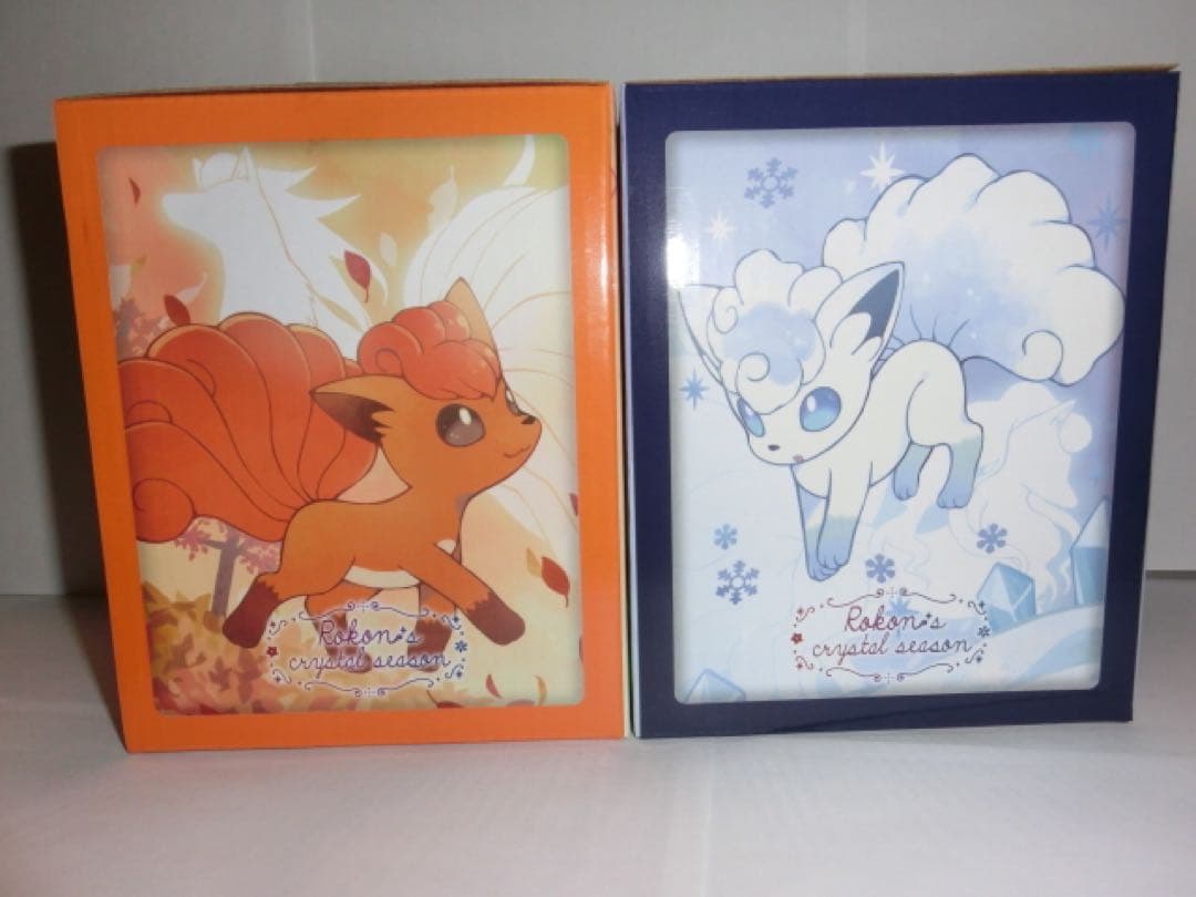 ポケモンセンター　スノーグローブロコンとアローラロコンの２種