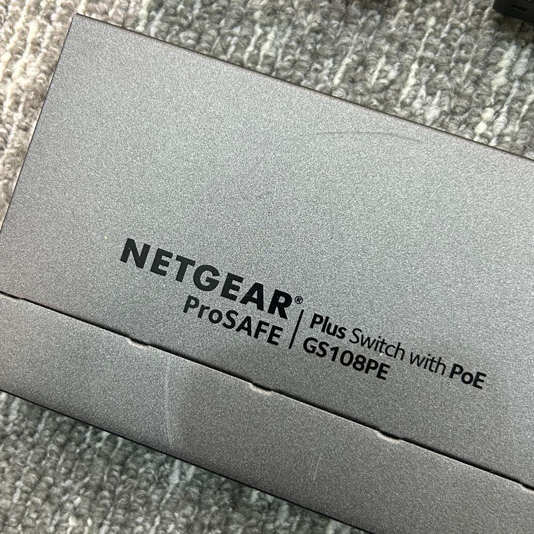 ②【4個セット】傷あり NETGEAR GS108PEv3 ギガビット ①【4個セット