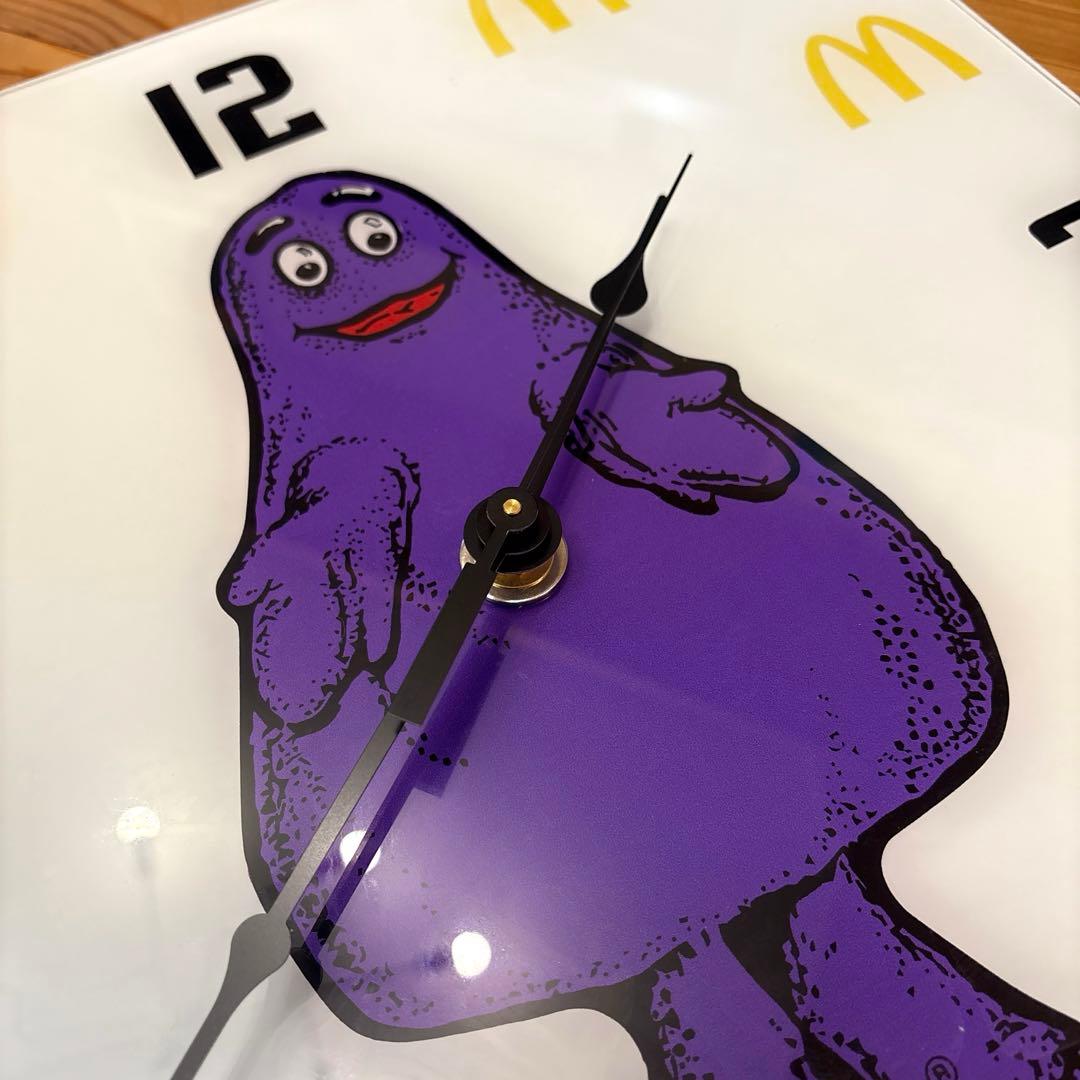 スーパーレア！ 1978年 グリマス マクドナルド ウオールクロック 看板