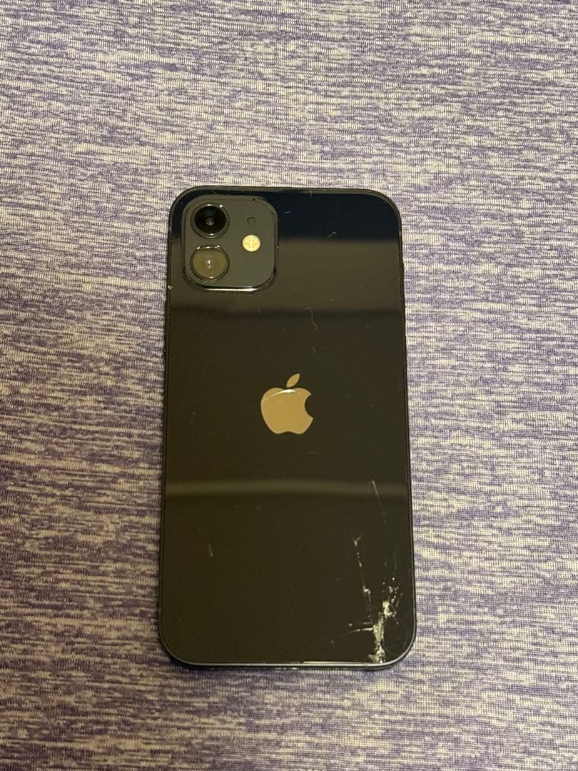Apple iPhone 12 ブラック 本体 箱あり