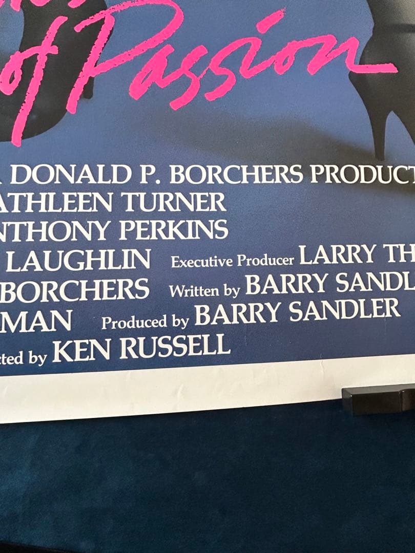 クライム・オブ・パッション　USオリジナル映画ポスター