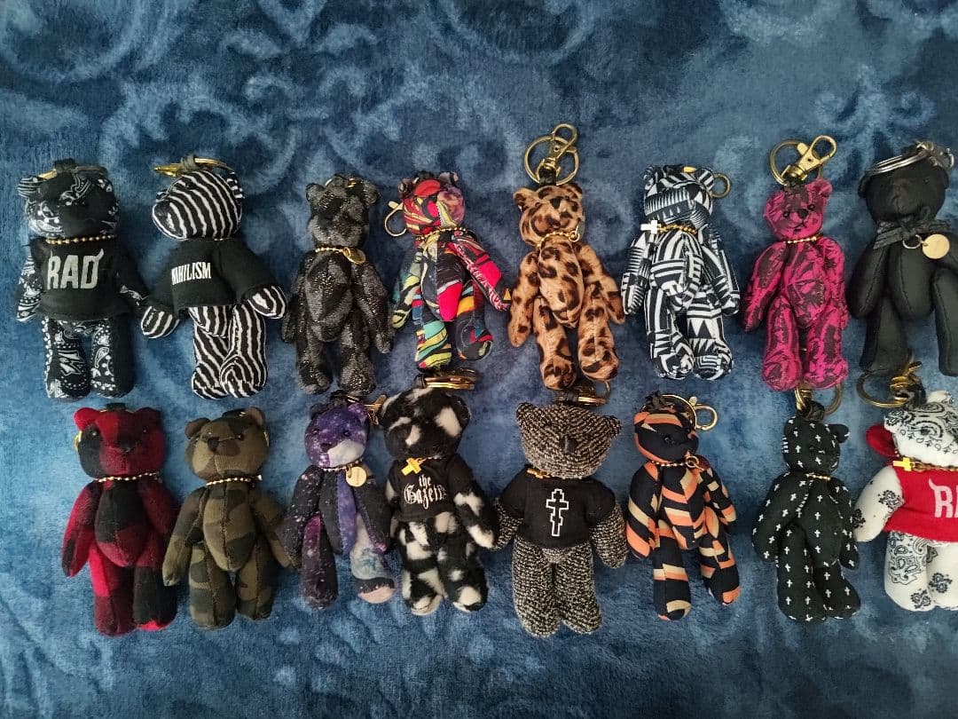 the GazettEベアキー 16体セット おまけ2体 特別