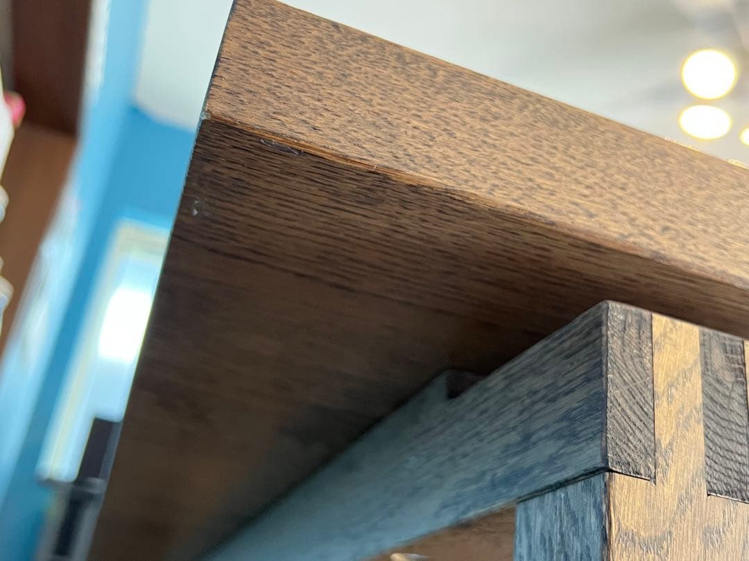 IKEA モールビロンガ MÖRBYLÅNGA ダイニングテーブル 220cm