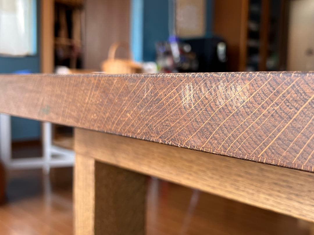 IKEA モールビロンガ MÖRBYLÅNGA ダイニングテーブル 220cm