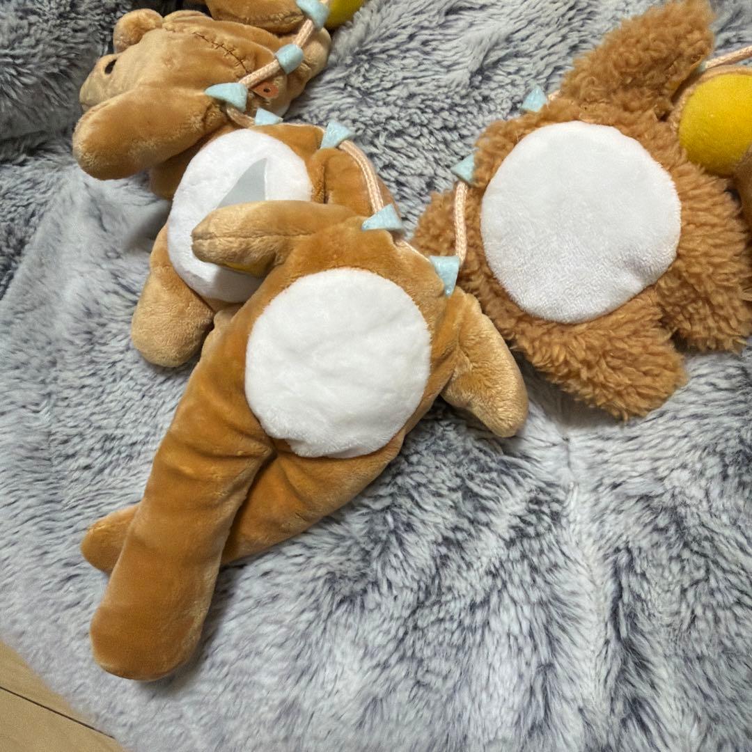 d*2様 リラックマ ぬいぐるみガーランド 「リラックマはきぐるみなんです」テー