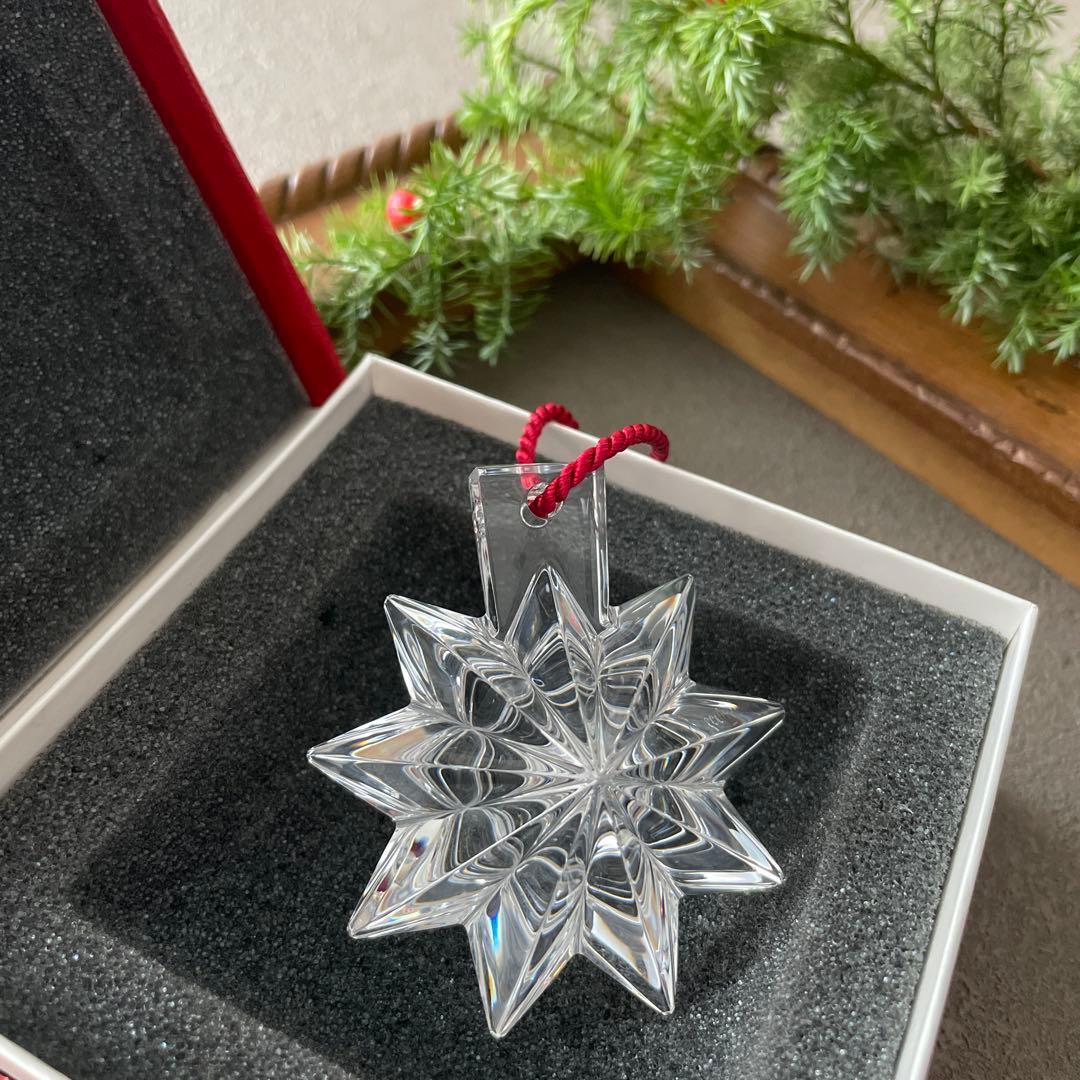 Baccarat ノエル クリスマスオーナメント スター