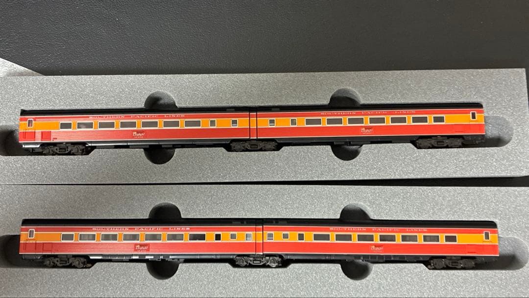 レア☆KATO_10-667-C_サザンパシフィックモーニングデイライト両増結