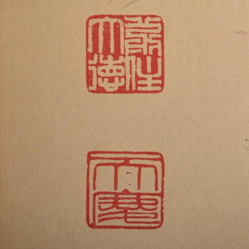 掛軸前大徳一行書「鶴宿千年松」共箱C6052A