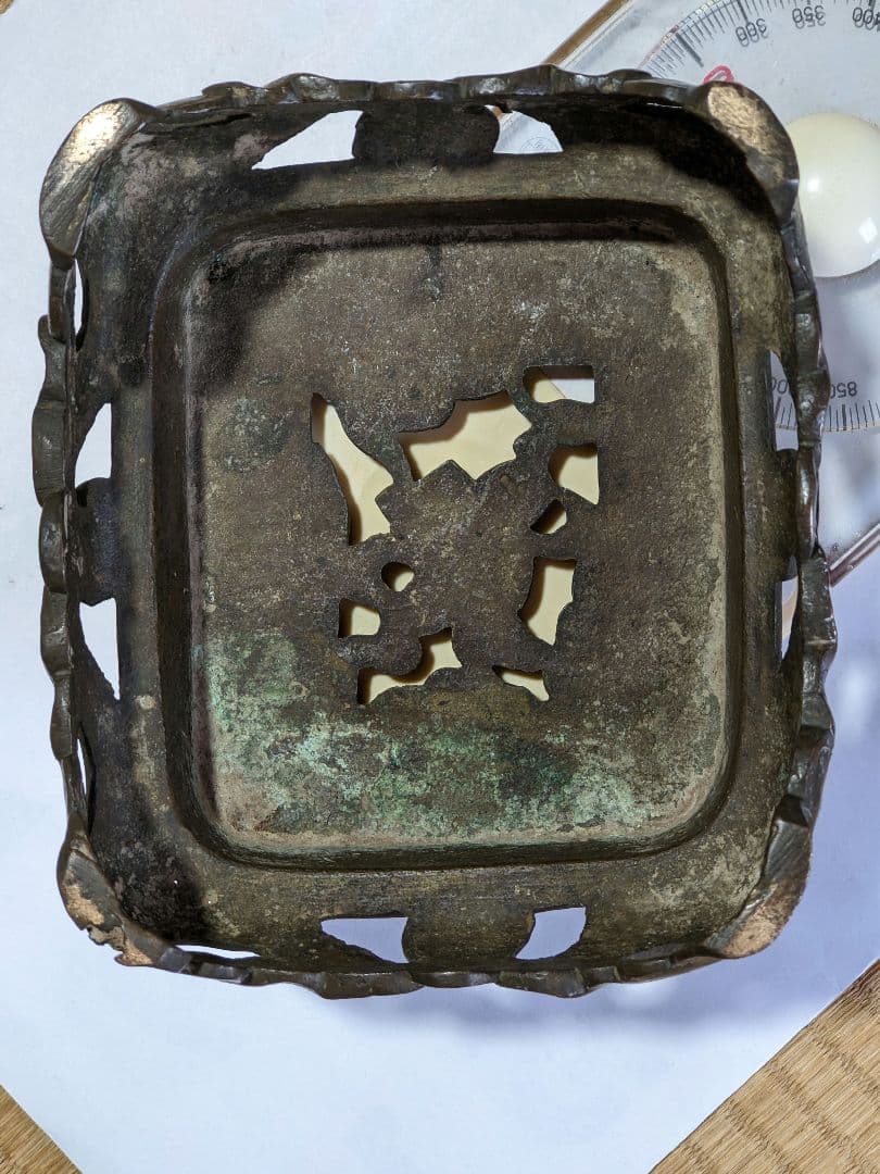 ⭐珍物！ 中国清時代 墨置台 文房四宝 古玩 古美術 書道具 骨董品 レア物