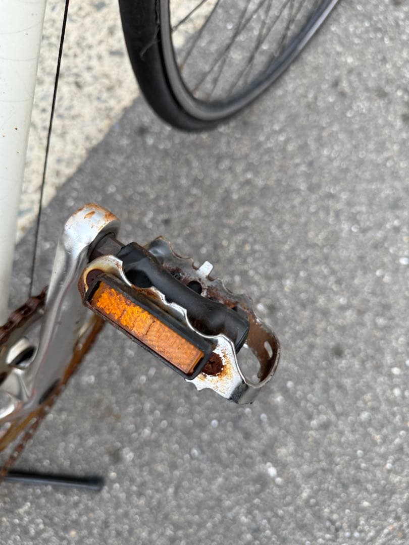 89 自転車 大阪市 【引取り限定】 ロードバイク 変速付き