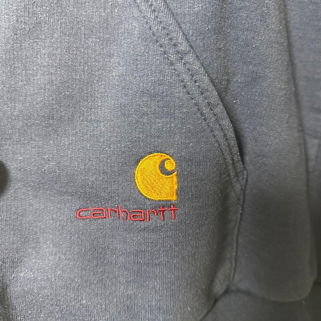 Carhartt 裏地ワッフル フルジップパーカー ア