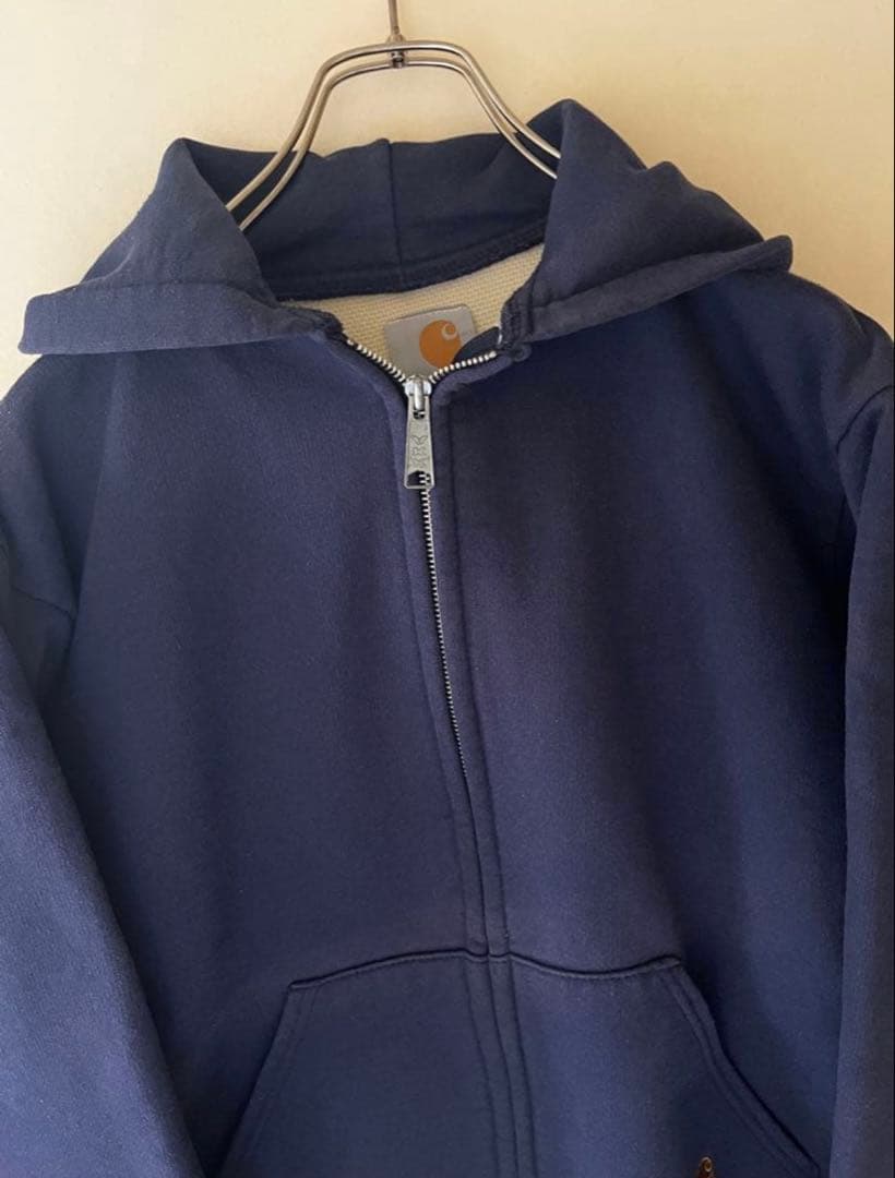 Carhartt 裏地ワッフル フルジップパーカー ア