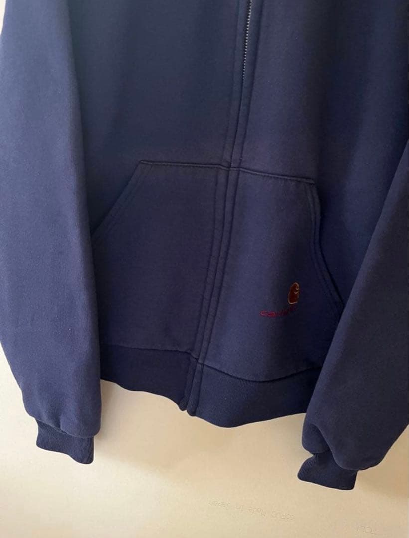 Carhartt 裏地ワッフル フルジップパーカー ア