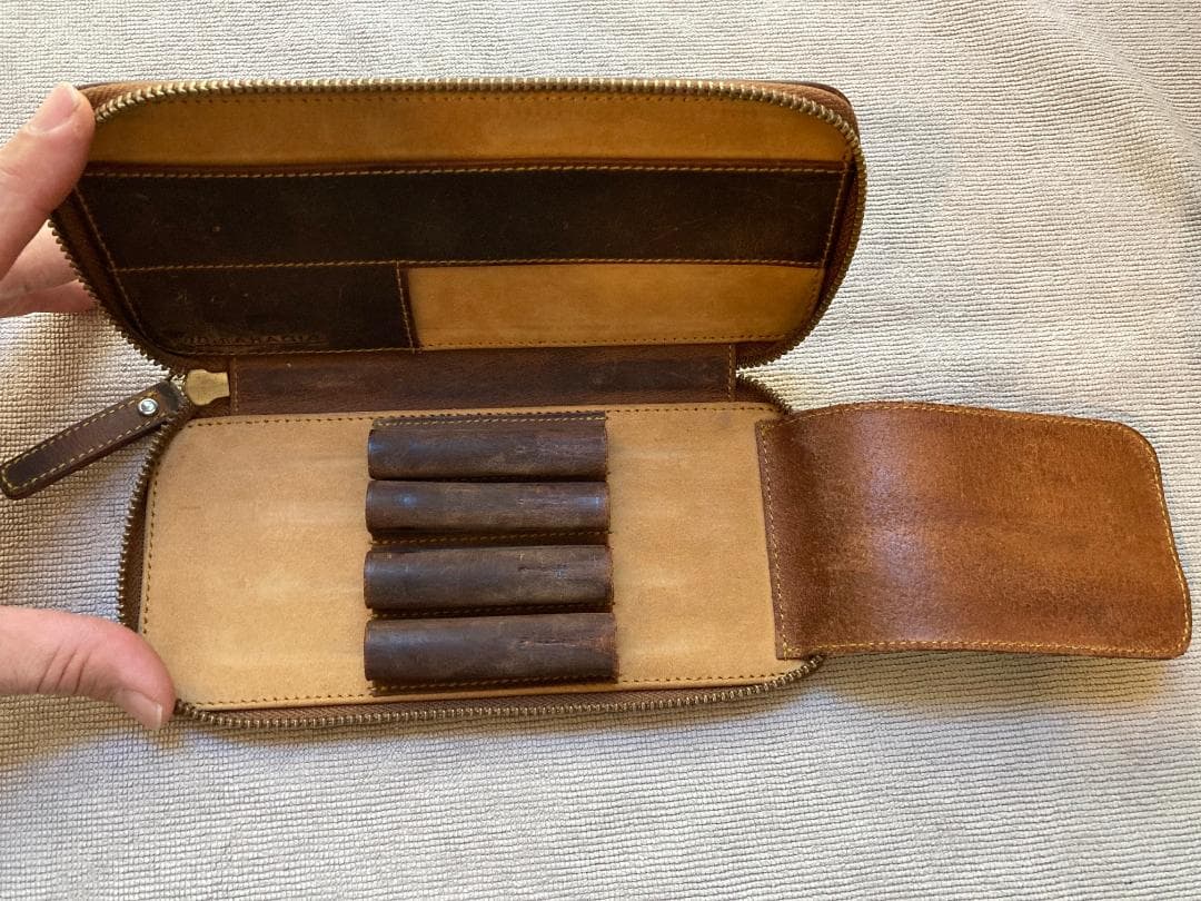 バハギア　クレイジーホース ダークブラウン　　検索　ガレンレザー　野原工芸