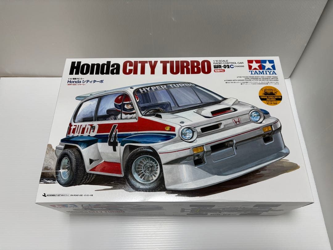 タミヤ RC Honda シティターボ （WR-02Cシャーシ）