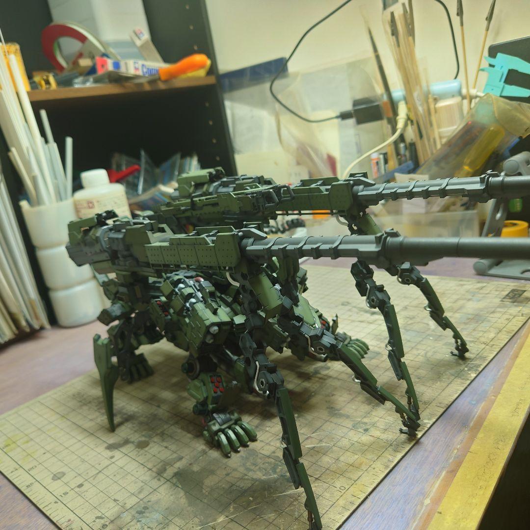 コトブキヤ　HMM ライガーゼロパンツァー　完成品