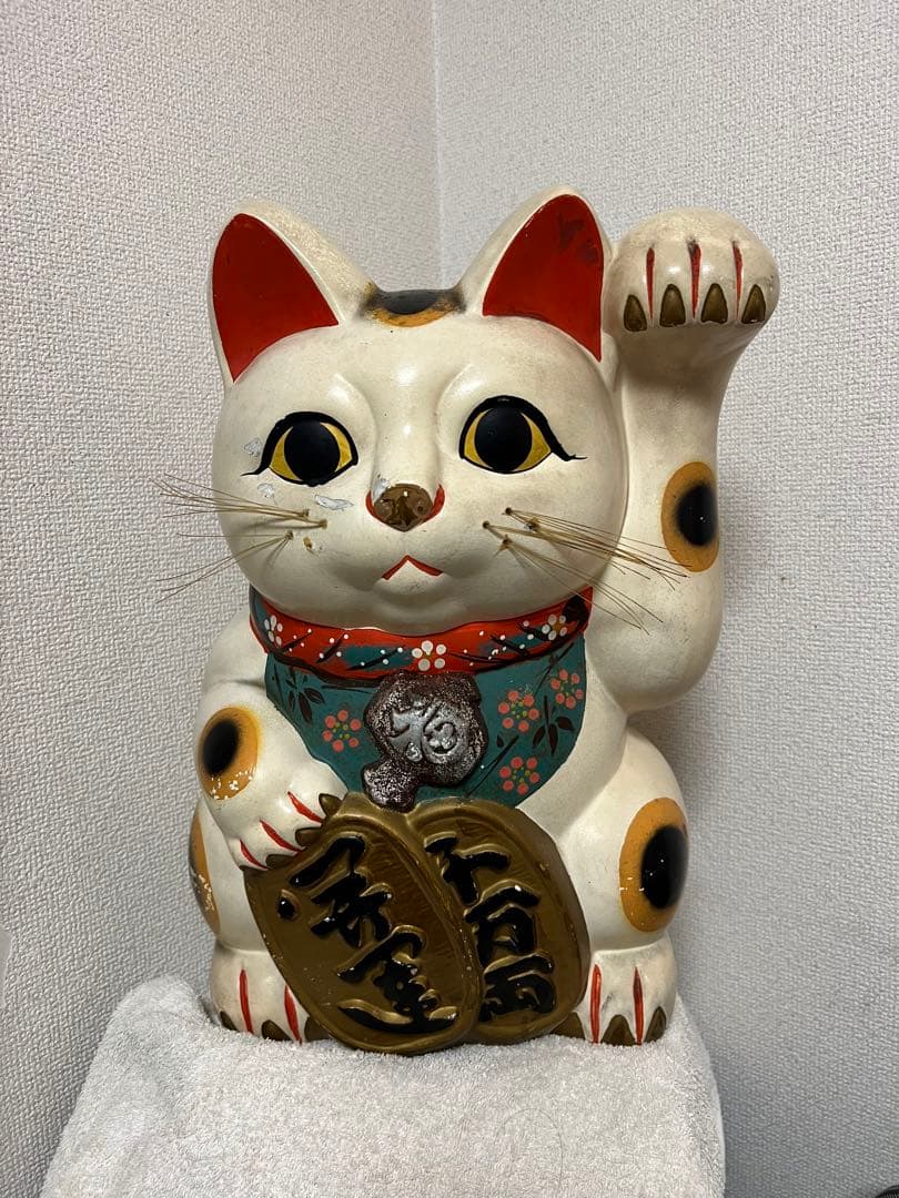 招き猫 アンティーク 特大