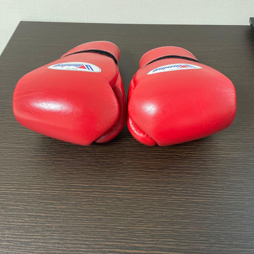Winning(ウイニング )ボクシンググローブ 8オンス レッド×シルバー