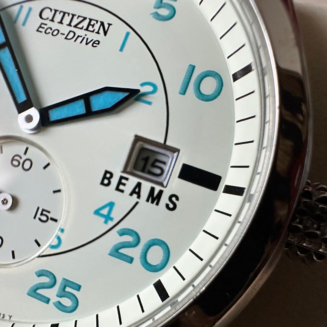 美品 CITIZEN×BEAMS シチズン ビームス ソーラーエコドライブ
