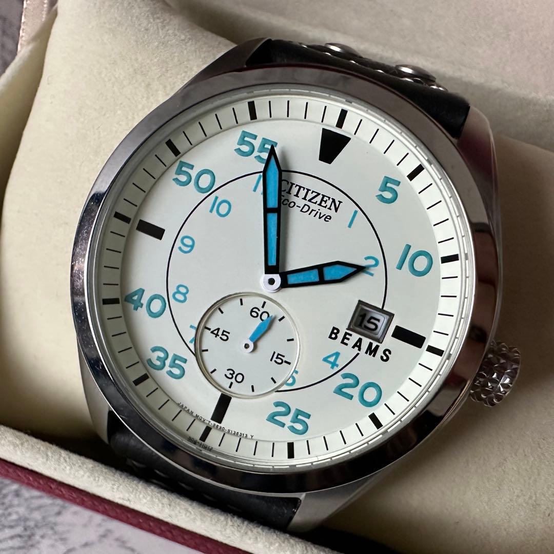 美品 CITIZEN×BEAMS シチズン ビームス ソーラーエコドライブ