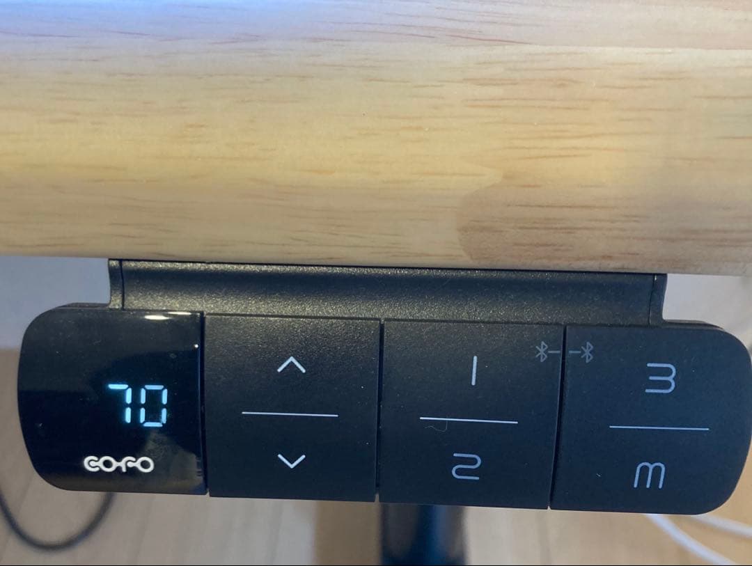 COFO Desk Premium 昇降デスク(ケーブルトレー、キャスター付き)