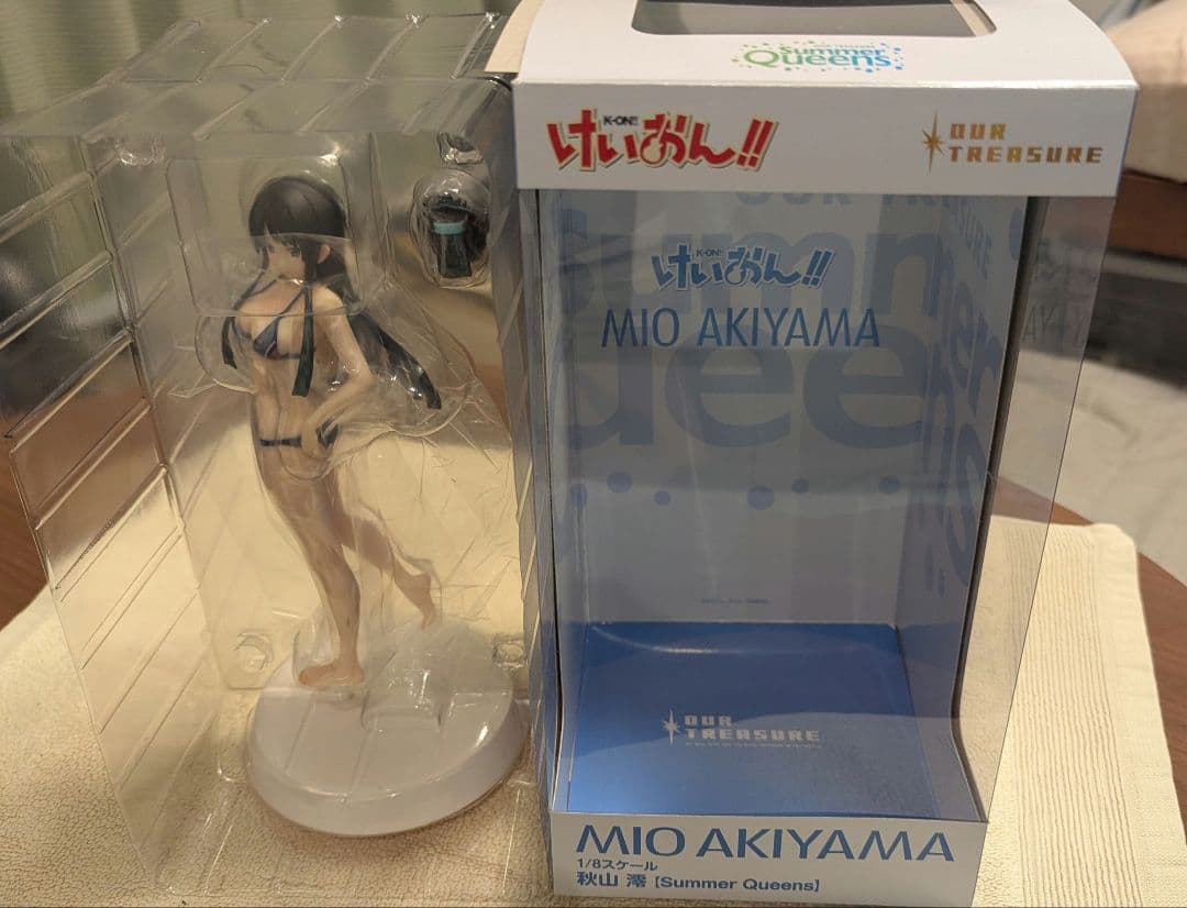 秋山 澪 Summer Queens 1/8 フィギュア